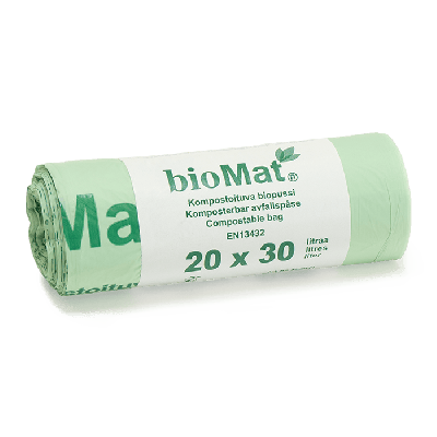 BIOMAT®-Biojätepussi 30 l, sangaton