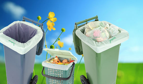 Abfallsäcke für Rest- und Biomülltonnen